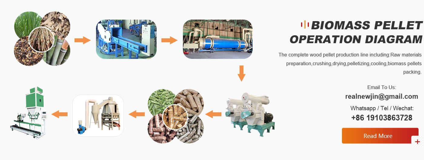 Banner-Process-01 Working Principle & Production Process of Biomass Pellet Production Line