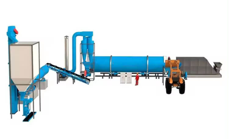 Bean Dregs Dryer Machine 10