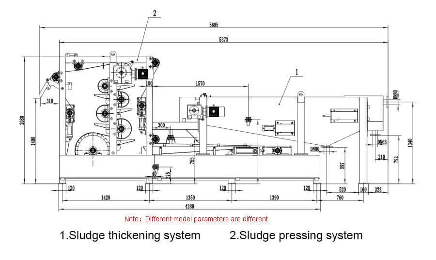 Belt Filter Press Working Principle Working Principle & Production Process of Belt Filter Press