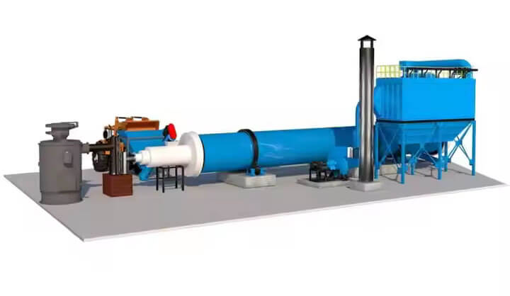 Bentonite Dryer 14 Complete Equipment Composition of Bentonite Dryer