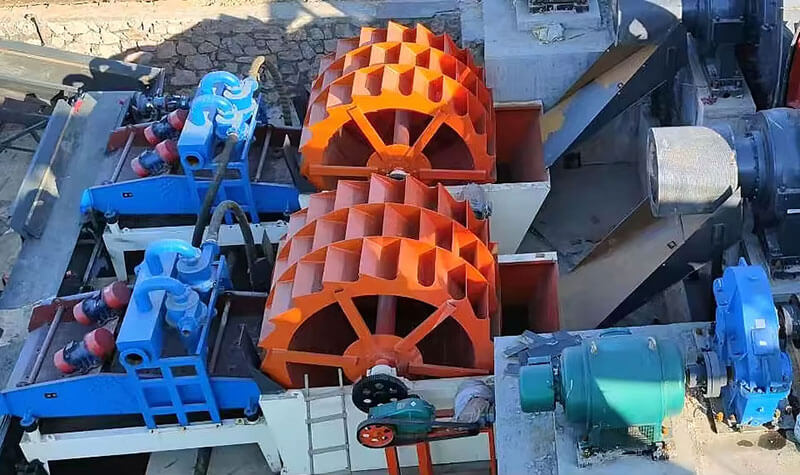 Bucket-Wheel-Sand-Washer-06- VSI Sand Maker