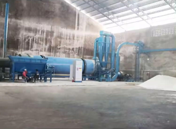 Coconut Slag Dryer 01 Complete Equipment Composition of Coconut Slag Dryer