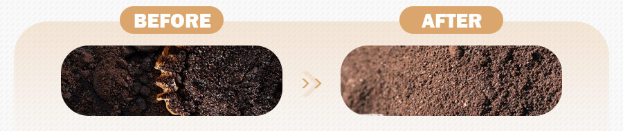 Coffee Grounds Dryer Materials 01 Core Equipment Composition of Coffee Grounds Dryer