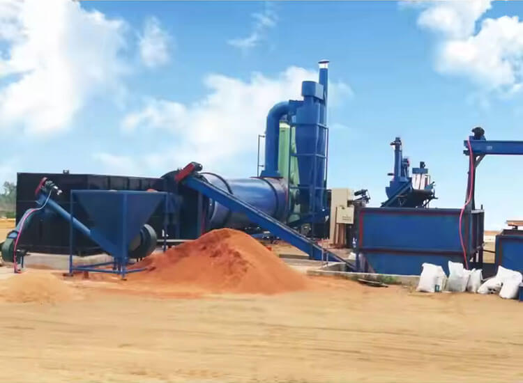 Cow Dung Rotary Dryer 05 Real Project Cases of Cow Dung Rotary Dryer