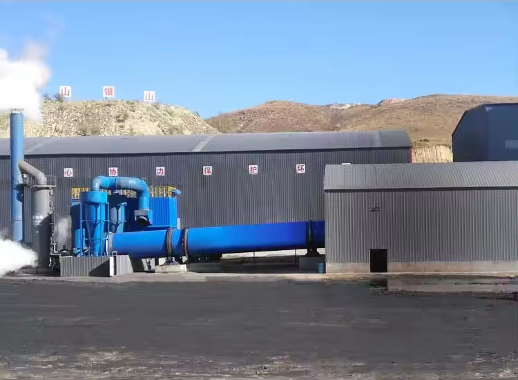 Gas coal dryer equipment Real Project Cases of Peat Dryer