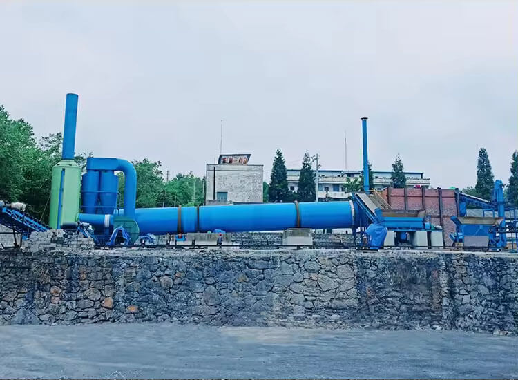 Gypsum Rotary Dryer 04 Global Project Cases Of Gypsum Dryer
