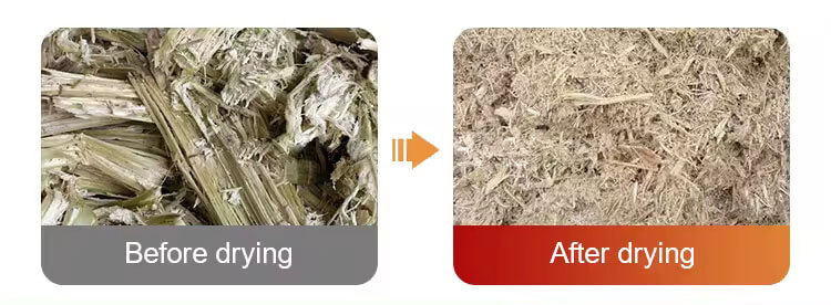 Sugarcane Bagasse Dryer Materials 01 Application Scenarios of Sugarcane Bagasse Dryer