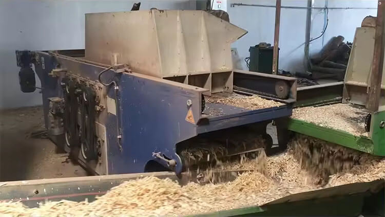 Wood Shavings Machine 06 Working Principle & Production Process of Wood Shavings Machine