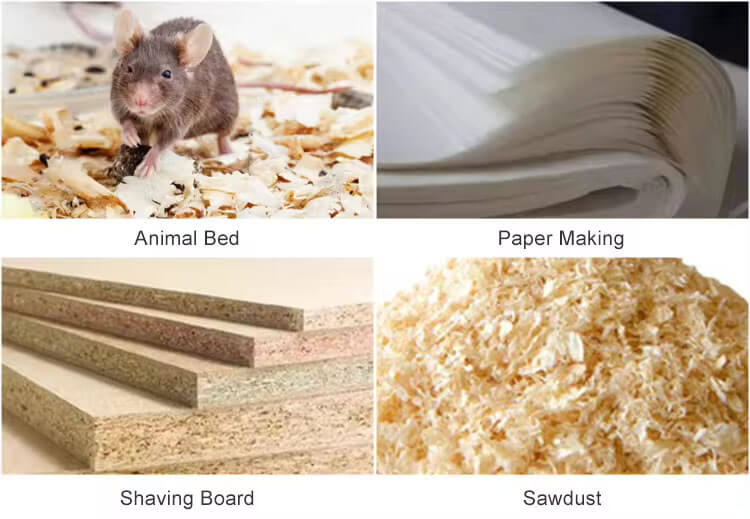 Wood Shavings Machine Applications 01 Application Scenarios of Wood Shavings Machine 03