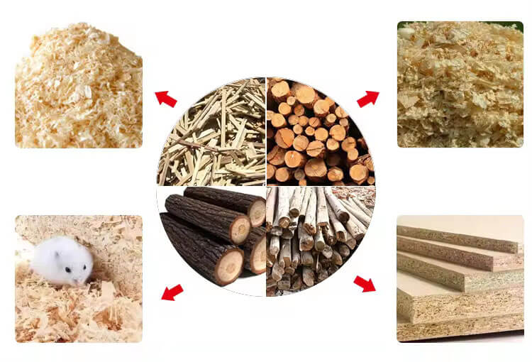 Wood Shavings Machine Applications 02 Application Scenarios of Wood Shavings Machine 02