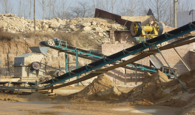 Hammer Crusher Case-01 Application Case of Diesel Hammer Crusher 01